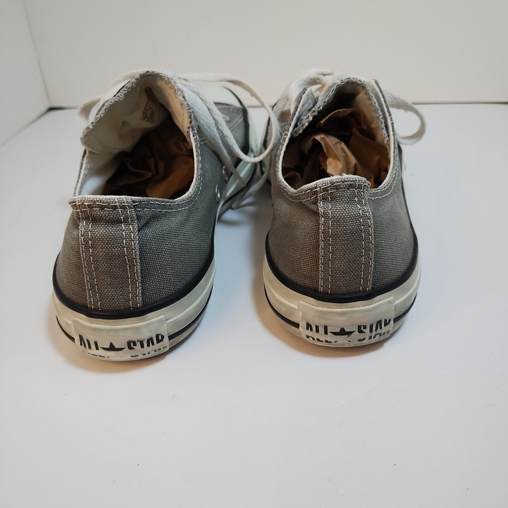 Converse All Star Low Top Gray Canvas Unisex Men 5 Women 7 Sneakers Casual Shoes - Picture 9 of 14